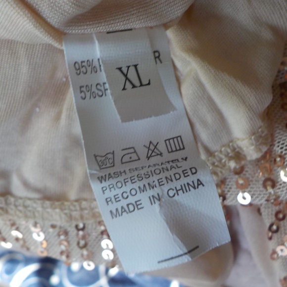 Sequin V Neck Cami - Picture 11 of 12